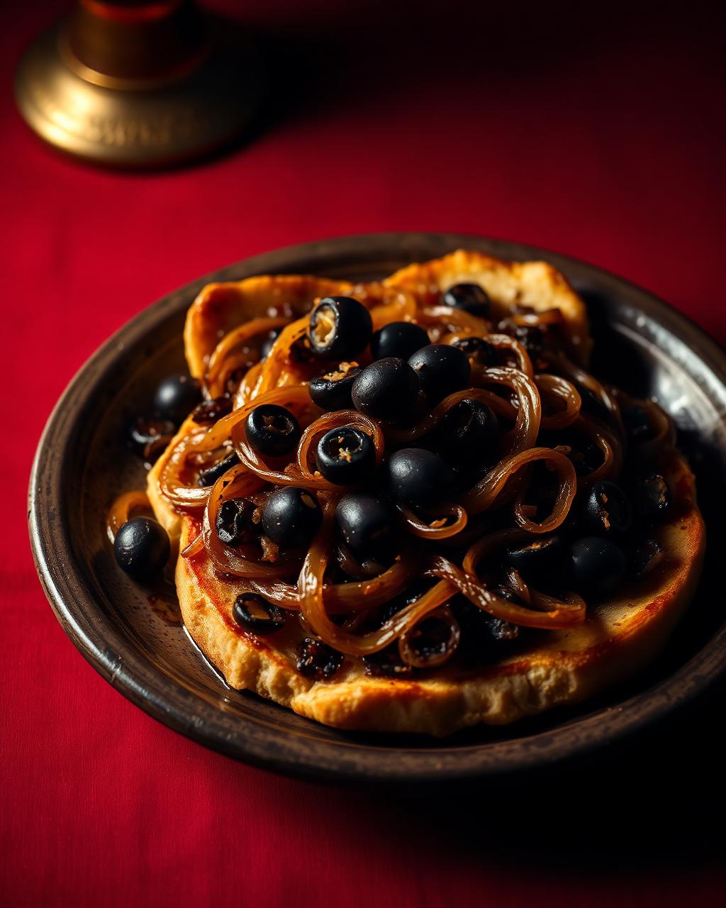 Pissaladière traditionnelle niçoise